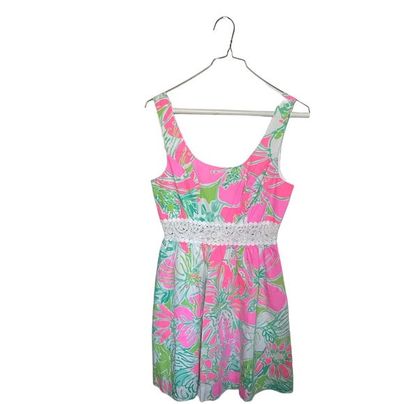 Lilly Pulitzer Dresses & Skirts - Lilly Pulitzer Floral Dress Women Size 0